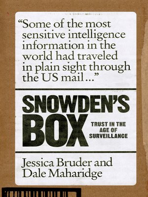 cover image of Snowden's Box
